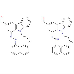 496044-47-4  9H-Carbazole-3-carboxaldehyde, 9-propyl-,di-2-naphthalenylhydrazone