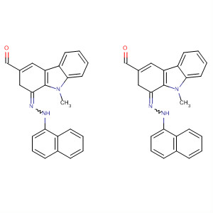 496044-50-9  9H-Carbazole-3-carboxaldehyde, 9-methyl-,di-2-naphthalenylhydrazone