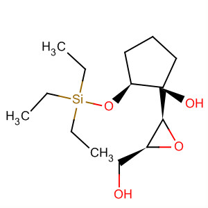 496050-95-4  Oxiranemethanol, 3-[(1S,2S)-1-hydroxy-2-[(triethylsilyl)oxy]cyclopentyl]-,(2S,3S)-