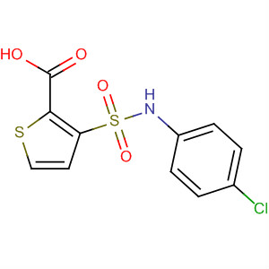 496051-23-1  2-Thiophenecarboxylic acid, 3-[[(4-chlorophenyl)amino]sulfonyl]-