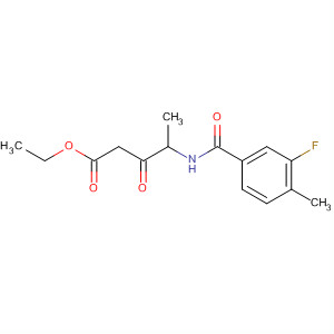 496062-51-2  Pentanoic acid, 4-[(3-fluoro-4-methylbenzoyl)amino]-3-oxo-, ethyl ester