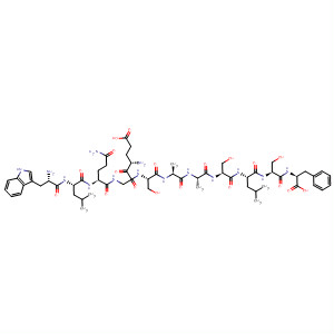 496064-03-0  L-Phenylalanine,L-tryptophyl-L-leucyl-L-glutaminyl-L-a-glutamylglycyl-L-seryl-L-alanyl-L-alanyl-L-seryl-L-leucyl-L-seryl-