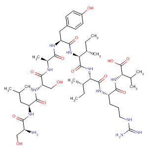 496068-44-1  L-Valine,L-seryl-L-leucyl-L-seryl-L-alanyl-L-tyrosyl-L-isoleucyl-L-isoleucyl-L-arginyl- 496068-44-1  L-Valine,L-seryl-L-leucyl-L-seryl-L-alanyl-L-tyrosyl-L-isoleucyl-L-isoleucyl-L-arginyl-