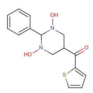 496068-59-8  Methanone, (hexahydro-1,3-dihydroxy-2-phenyl-5-pyrimidinyl)-2-thienyl- 496068-59-8  Methanone, (hexahydro-1,3-dihydroxy-2-phenyl-5-pyrimidinyl)-2-thienyl-