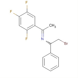 496790-11-5  Benzeneethanamine, 2-bromo-N-[1-(2,4,5-trifluorophenyl)ethylidene]-