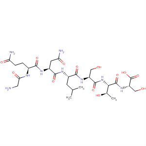 496790-79-5  L-Serine, glycyl-L-glutaminyl-L-asparaginyl-L-leucyl-L-seryl-L-threonyl-