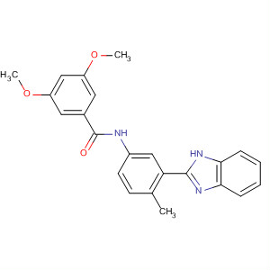 496794-57-1  Benzamide,N-[3-(1H-benzimidazol-2-yl)-4-methylphenyl]-3,5-dimethoxy-