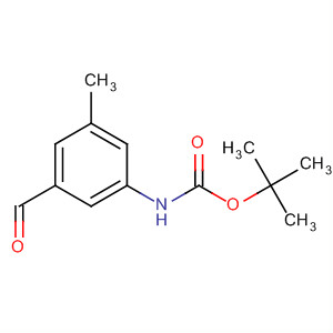 496795-20-1  Carbamic acid, (3-formyl-5-methylphenyl)-, 1,1-dimethylethyl ester