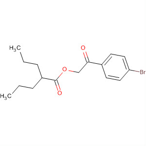 496795-21-2  Pentanoic acid, 2-propyl-, 2-(4-bromophenyl)-2-oxoethyl ester 496795-21-2  Pentanoic acid, 2-propyl-, 2-(4-bromophenyl)-2-oxoethyl ester