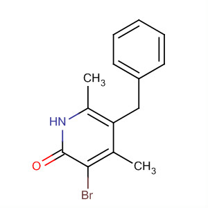 496802-34-7  2(1H)-Pyridinone, 3-bromo-4,6-dimethyl-5-(phenylmethyl)-