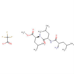 496802-43-8  L-Leucine, N-(N-L-leucyl-D-leucyl)-, methyl ester, mono(trifluoroacetate)