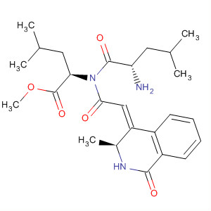 496802-91-6  L-Leucine,N-[(2Z)-[(3S)-2,3-dihydro-3-methyl-1-oxo-4(1H)-isoquinolinylidene]acetyl]-D-leucyl-, methyl ester