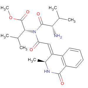 496802-95-0  L-Valine,N-[(2Z)-[(3S)-2,3-dihydro-3-methyl-1-oxo-4(1H)-isoquinolinylidene]acetyl]-D-valyl-, methyl ester