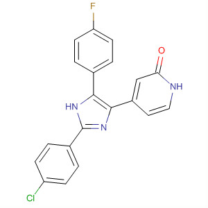 496803-94-2  2(1H)-Pyridinone,4-[2-(4-chlorophenyl)-5-(4-fluorophenyl)-1H-imidazol-4-yl]-