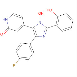 496804-12-7  2(1H)-Pyridinone,4-[4-(4-fluorophenyl)-1-hydroxy-2-(2-hydroxyphenyl)-1H-imidazol-5-yl]-