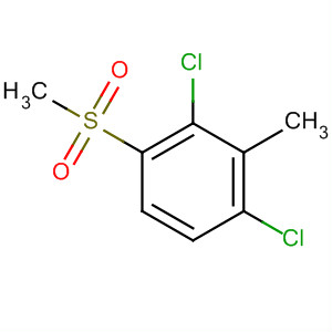 496805-63-1  Benzene, 1,3-dichloro-2-methyl-4-(methylsulfonyl)-