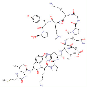 496835-50-8  L-Proline,L-methionyl-L-leucyl-L-tyrosyl-L-lysyl-L-prolyl-L-histidyl-L-a-aspartyl-L-leucyl-L-glutaminyl-L-prolylglycyl-L-lysyl-L-lysyl-L-tyrosyl- 496835-50-8  L-Proline,L-methionyl-L-leucyl-L-tyrosyl-L-lysyl-L-prolyl-L-histidyl-L-a-aspartyl-L-leucyl-L-glutaminyl-L-prolylglycyl-L-lysyl-L-lysyl-L-tyrosyl-