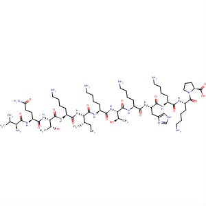496835-56-4  L-Proline,L-valyl-L-glutaminyl-L-threonyl-L-lysyl-L-isoleucyl-L-lysyl-L-threonyl-L-lysyl-L-histidyl-L-lysyl-L-lysyl- 496835-56-4  L-Proline,L-valyl-L-glutaminyl-L-threonyl-L-lysyl-L-isoleucyl-L-lysyl-L-threonyl-L-lysyl-L-histidyl-L-lysyl-L-lysyl-
