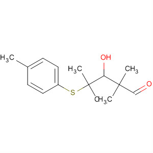 496835-77-9  Pentanal, 3-hydroxy-2,2,4-trimethyl-4-[(4-methylphenyl)thio]-