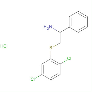 496836-10-3  Benzenetanamin, b- [(2,5-diklorofenil)tiyo]-, hidroklorür