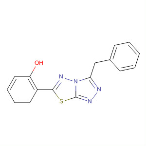 496842-84-3  Phenol, 2-[3-(phenylmethyl)-1,2,4-triazolo[3,4-b][1,3,4]thiadiazol-6-yl]-