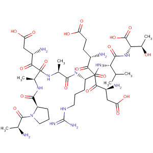 496849-72-0  L-Threonine,L-alanyl-L-prolyl-L-a-aspartyl-L-alanyl-L-alanyl-L-a-aspartyl-L-a-glutamyl-L-arginyl-L-valyl- 496849-72-0  L-Threonine,L-alanyl-L-prolyl-L-a-aspartyl-L-alanyl-L-alanyl-L-a-aspartyl-L-a-glutamyl-L-arginyl-L-valyl-