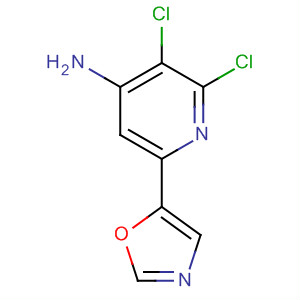 496849-81-1  4-Pyridinamine, 2,3-dichloro-6-(5-oxazolyl)-