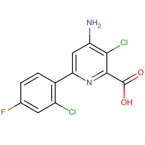 496851-90-2  acido 2-piridinacarbossilico,4-ammino-3-cloro-6-(2-cloro-4-fluorofenil)-