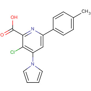 496851-99-1  3-χλωρο-6-(4-μεθυλοφαινυλο)-4-(1H-πυρρολ-1-υλο)-2-πυριδινοκαρβοξυλικό οξύ,