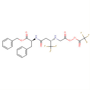 496860-31-2  L-Phenylalanine,N-[(3S)-3-[(carboxymethyl)amino]-4,4,4-trifluoro-1-oxobutyl]-,a-(phenylmethyl) ester, mono(trifluoroacetate)
