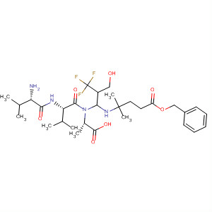 496860-72-1  L-Alanine,N-[(1S)-3-[[(1S)-3-methyl-1-[(phenylmethoxy)carbonyl]butyl]amino]-3-oxo-1-(trifluoromethyl)propyl]-L-valyl-L-valyl-