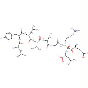 496862-91-0  L-Leucine,L-leucyl-L-tyrosyl-L-leucyl-L-valyl-L-cysteinylglycyl-L-a-glutamyl-L-arginyl-
