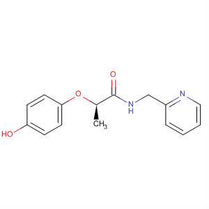 496866-00-3  Propanamide, 2-(4-hydroxyphenoxy)-N-(2-pyridinylmethyl)-, (2R)-