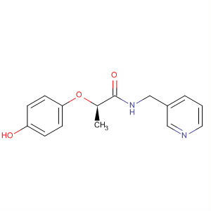496866-01-4  Propanamide, 2-(4-hydroxyphenoxy)-N-(3-pyridinylmethyl)-, (2R)-