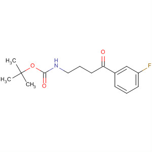 496871-18-2  Carbamic acid, [3-(3-fluorophenyl)-3-oxopropyl]methyl-,1,1-dimethylethyl ester