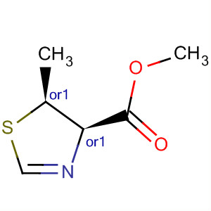 496878-28-5  4-Thiazolecarboxylic acid, 4,5-dihydro-5-methyl-, methyl ester,(4R,5S)-rel-