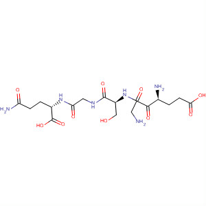 496878-58-1  L-Glutamine, L-a-glutamylglycyl-L-serylglycyl-
