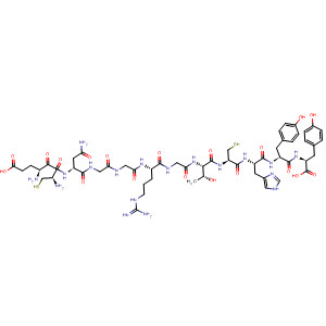 496878-86-5  L-Tyrosine,L-a-glutamyl-L-cysteinyl-L-asparaginylglycylglycyl-L-arginylglycyl-L-threonyl-L-cysteinyl-L-histidyl-L-tyrosyl- 496878-86-5  L-Tyrosine,L-a-glutamyl-L-cysteinyl-L-asparaginylglycylglycyl-L-arginylglycyl-L-threonyl-L-cysteinyl-L-histidyl-L-tyrosyl-