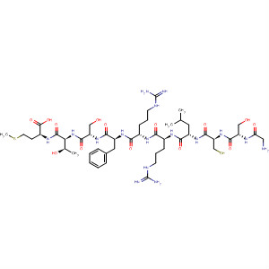 496879-43-7  L-Methionine,glycyl-L-seryl-L-cysteinyl-L-leucyl-L-arginyl-L-arginyl-L-phenylalanyl-L-seryl-L-threonyl-