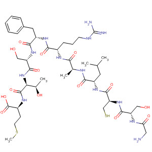 496879-44-8  L-Methionine,glycyl-L-seryl-L-cysteinyl-L-leucyl-L-alanyl-L-arginyl-L-phenylalanyl-L-seryl-L-threonyl-