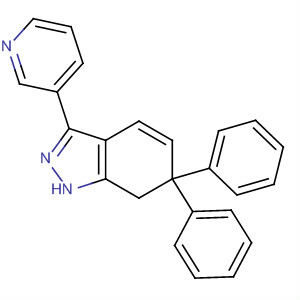 496880-53-6  1H-Indazole, 6,7-dihydro-6,6-diphenyl-3-(3-pyridinyl)-