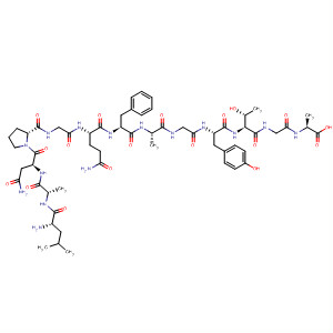 496910-61-3  L-Alanine,L-leucyl-L-alanyl-L-asparaginyl-L-prolylglycyl-L-glutaminyl-L-phenylalanyl-L-alanylglycyl-L-tyrosyl-L-threonylglycyl-