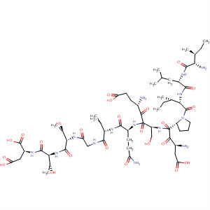 496910-66-8  L-Aspartic acid,L-isoleucyl-L-leucyl-L-isoleucyl-L-a-aspartyl-L-prolyl-L-a-glutamyl-L-seryl-L-glutaminyl-L-valylglycyl-L-threonyl-L-threonyl-