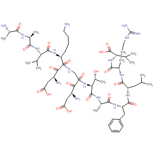 496910-76-0  L-Valine,L-alanyl-L-alanyl-L-valyl-L-a-aspartyl-L-lysyl-L-a-aspartylglycyl-L-threonyl-L-alanyl-L-phenylalanyl-L-leucyl-L-arginyl- 496910-76-0  L-Valine,L-alanyl-L-alanyl-L-valyl-L-a-aspartyl-L-lysyl-L-a-aspartylglycyl-L-threonyl-L-alanyl-L-phenylalanyl-L-leucyl-L-arginyl-