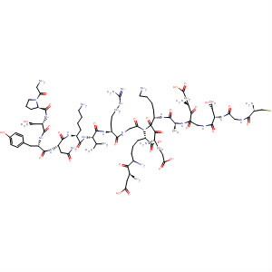 496911-23-0  L-Lysine,L-cysteinylglycyl-L-threonyl-L-a-aspartylglycyl-L-alanyl-L-a-glutamyl-L-lysylglycyl-L-prolyl-L-threonyl-L-tyrosyl-L-asparaginyl-L-lysyl-L-valyl-L-arginylglycyl-L-a-aspartyl-