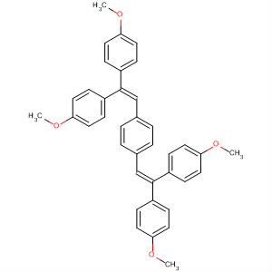 496916-97-3  Benzene, 1,4-bis[2,2-bis(4-methoxyphenyl)ethenyl]-