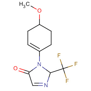 496922-68-0  4H-Imidazol-4-one, 3,5-dihydro-3-(4-methoxyphenyl)-2-(trifluoromethyl)-