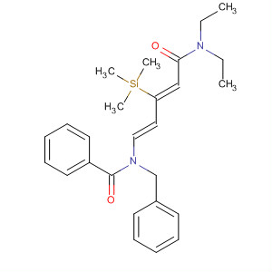 496922-94-2  Benzamide,N-[(1E,3Z)-5-(diethylamino)-5-oxo-3-(trimethylsilyl)-1,3-pentadienyl]-N-(phenylmethyl)-