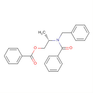 496924-04-0  Benzamide, N-[(1S)-2-(benzoyloxy)-1-methylethyl]-N-(phenylmethyl)-