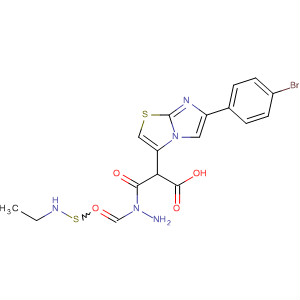 496927-53-8  Imidazo[2,1-b]thiazole-3-acetic acid, 6-(4-bromophenyl)-,2-[(ethylamino)thioxomethyl]hydrazide
